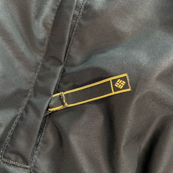 '80's Vintage "Columbia" Men's Large Green Black Fleece Lined Jacket - Picture 4 of 11